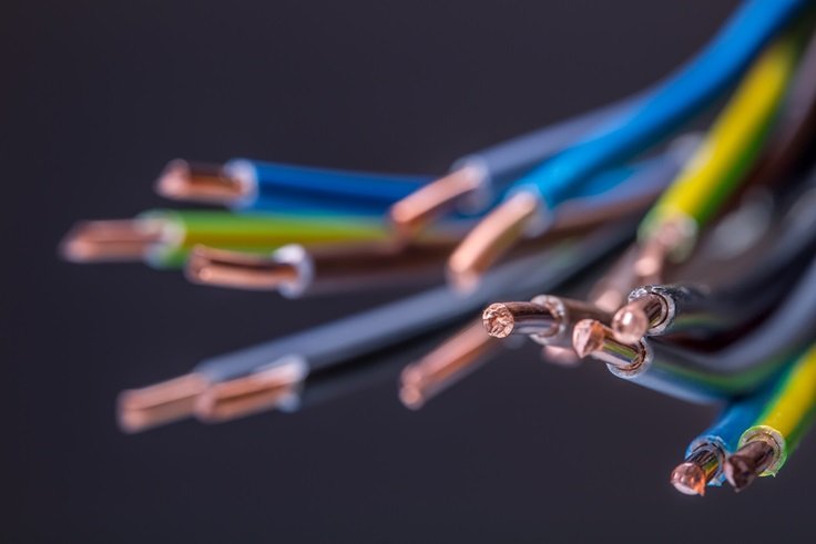These are the variour types and color of wirews used in electrical installations in cape town